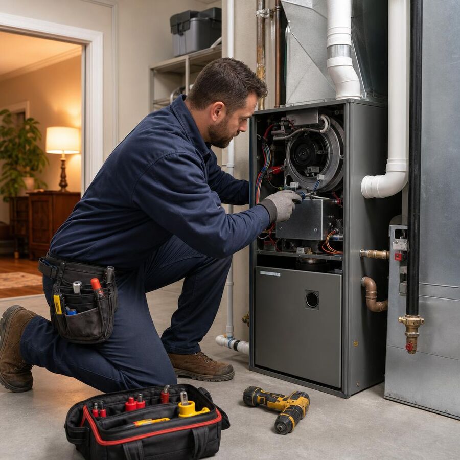 Bay Area furnace installation technician